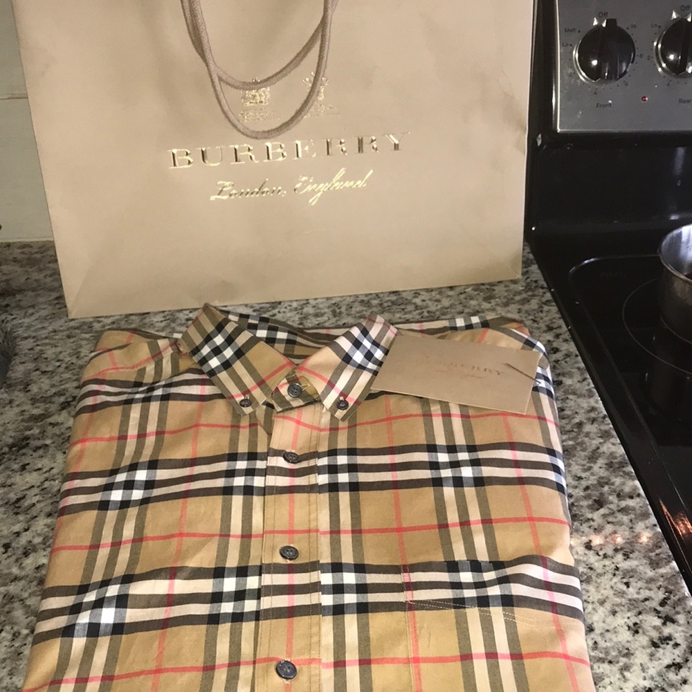 Authentic Burberry button down